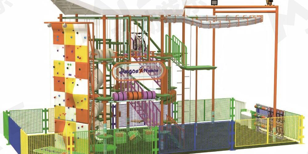 蜜動(dòng)游樂案例 | 拓展系列：多彩兒童探險(xiǎn)樂園