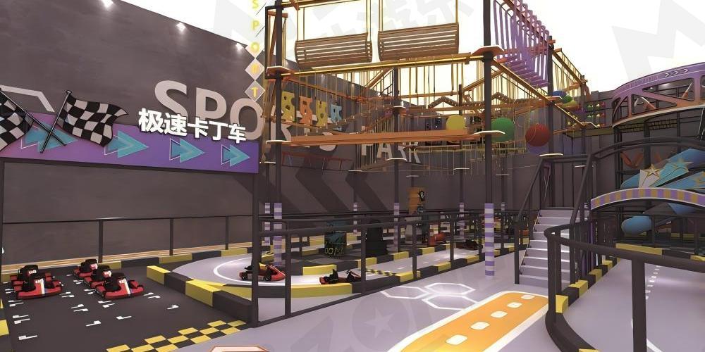 蜜動(dòng)游樂案例 | 運(yùn)動(dòng)館系列：未來空間