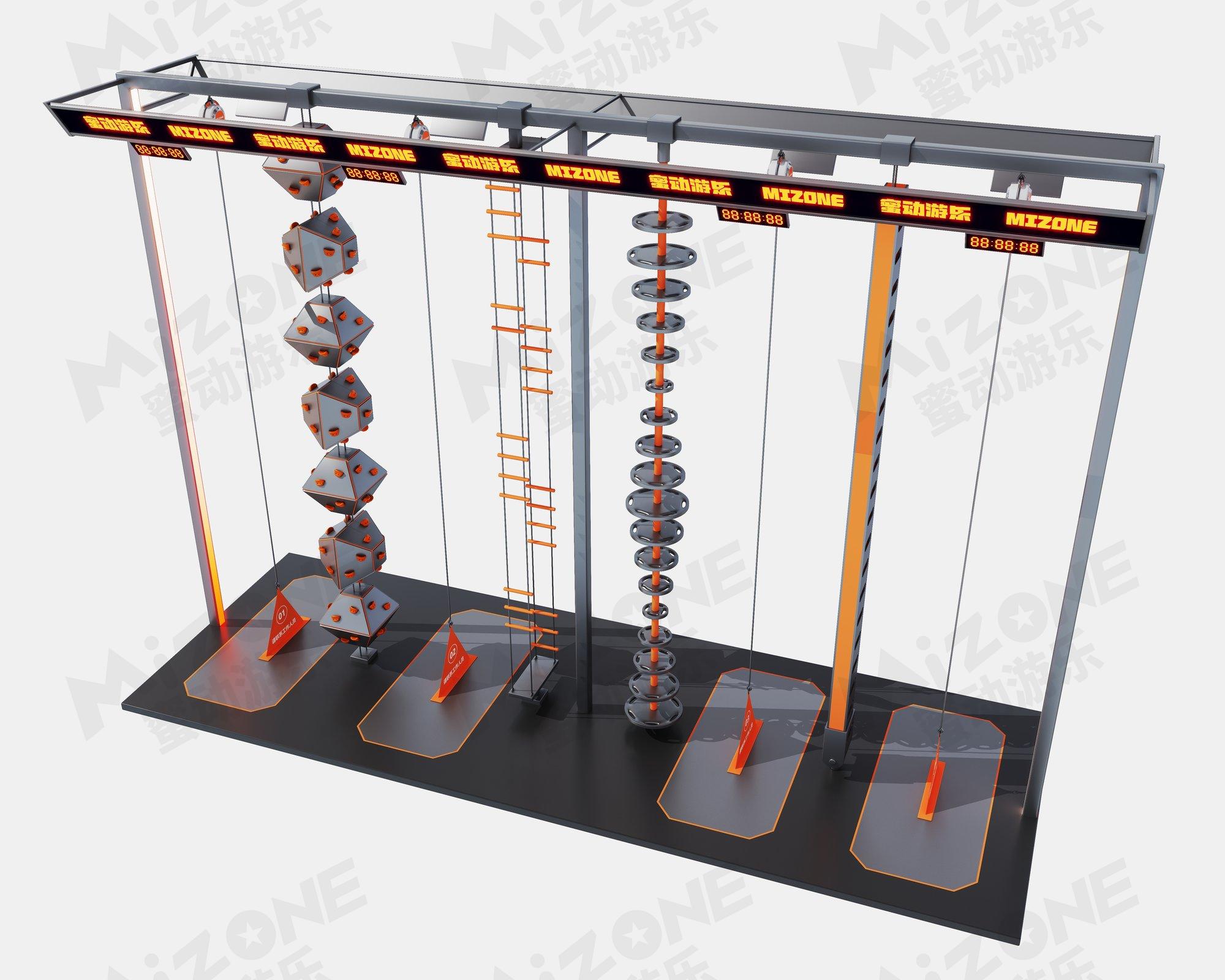 【潮玩運(yùn)動(dòng)館單品】：橫向攀巖