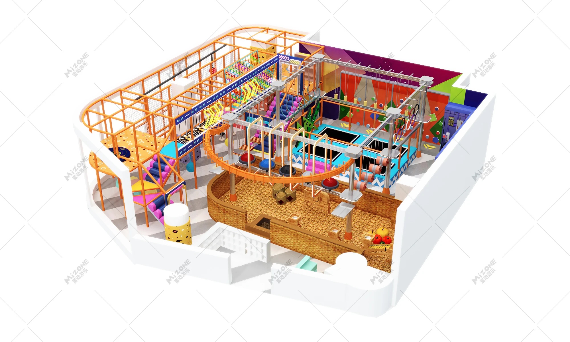 在江門開室內(nèi)游樂場？找源頭廠家蜜動游樂，設(shè)備+運營全包，省心又靠譜