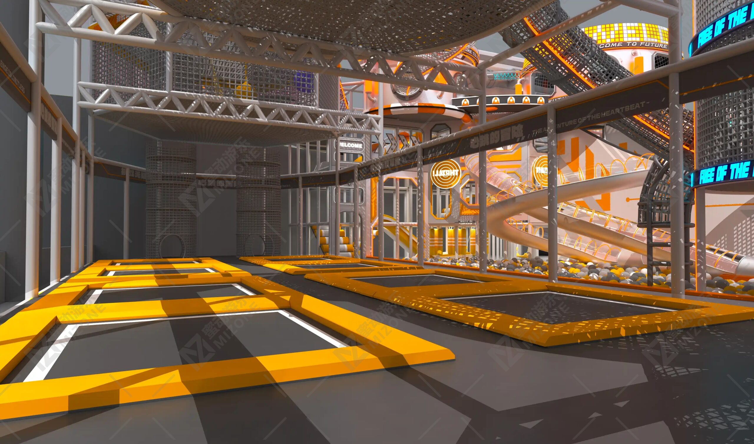 合肥開蹦床公園找哪家？蜜動游樂源頭廠家，設備安全又省心！