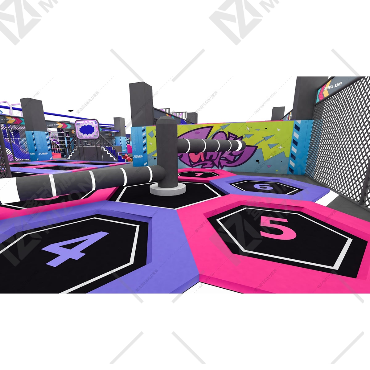 大慶開蹦床公園找哪家？蜜動游樂源頭廠家靠譜推薦