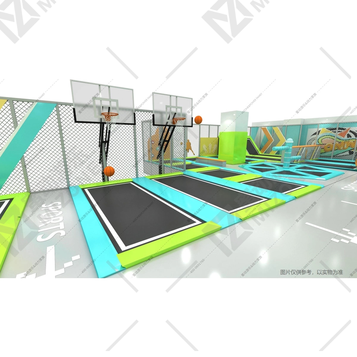 惠州開蹦床館找源頭廠家？蜜動游樂15年經驗，設備安全又省心